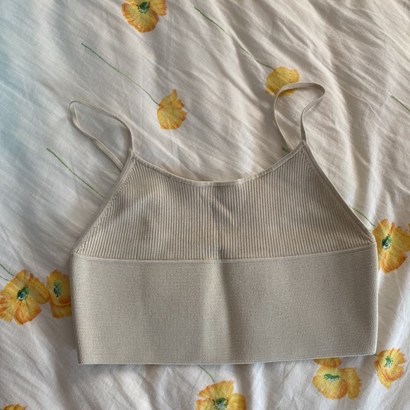 DION LEE Density Scoop Tank Top - in wheat - Picture 5 of 8